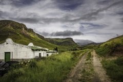 Road past Coldbrook in the Mahloti Mountains, Eastern Cape Province, South Africa.